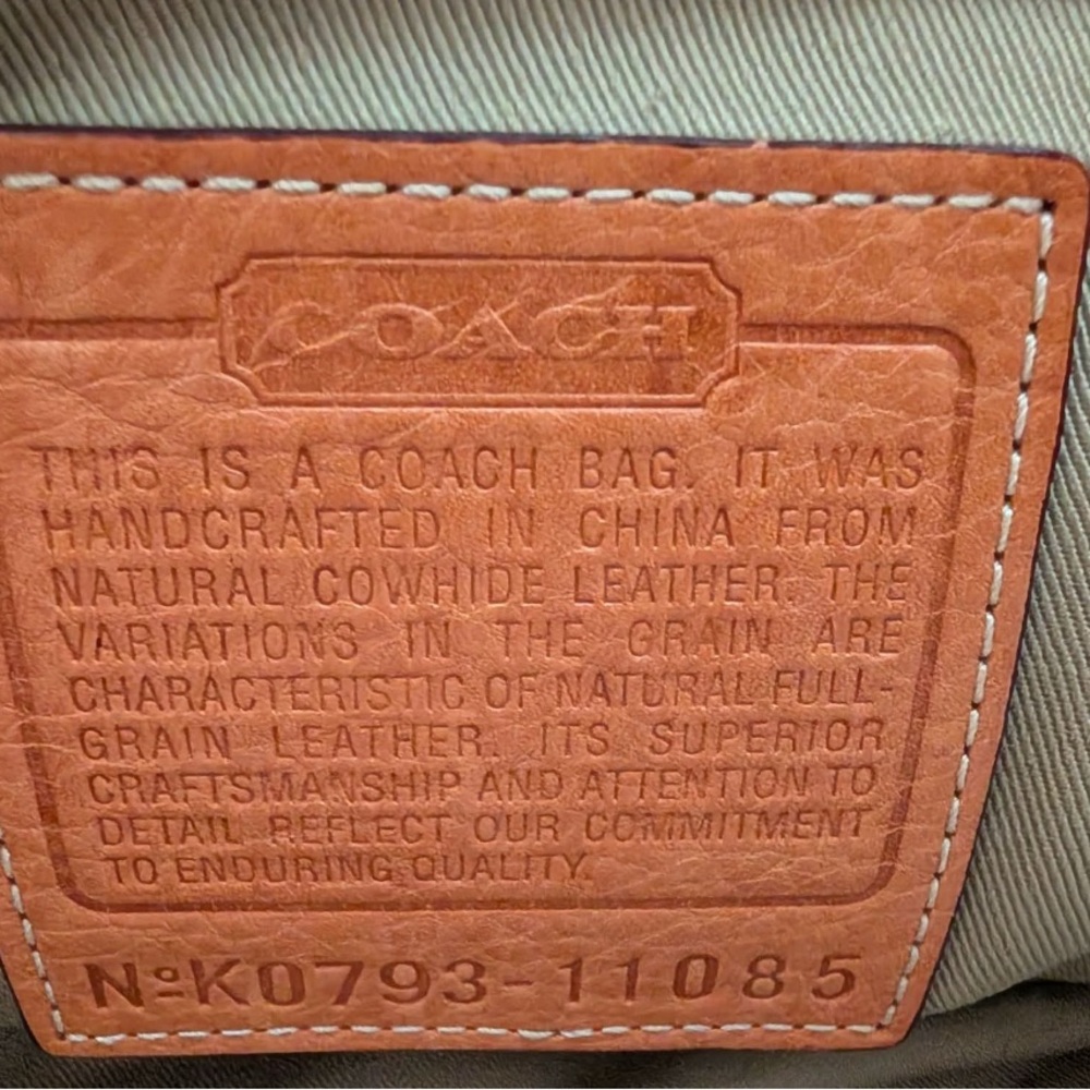 Coach Legacy Hamptons Miranda Satchel 11085 - Picture 6 of 8